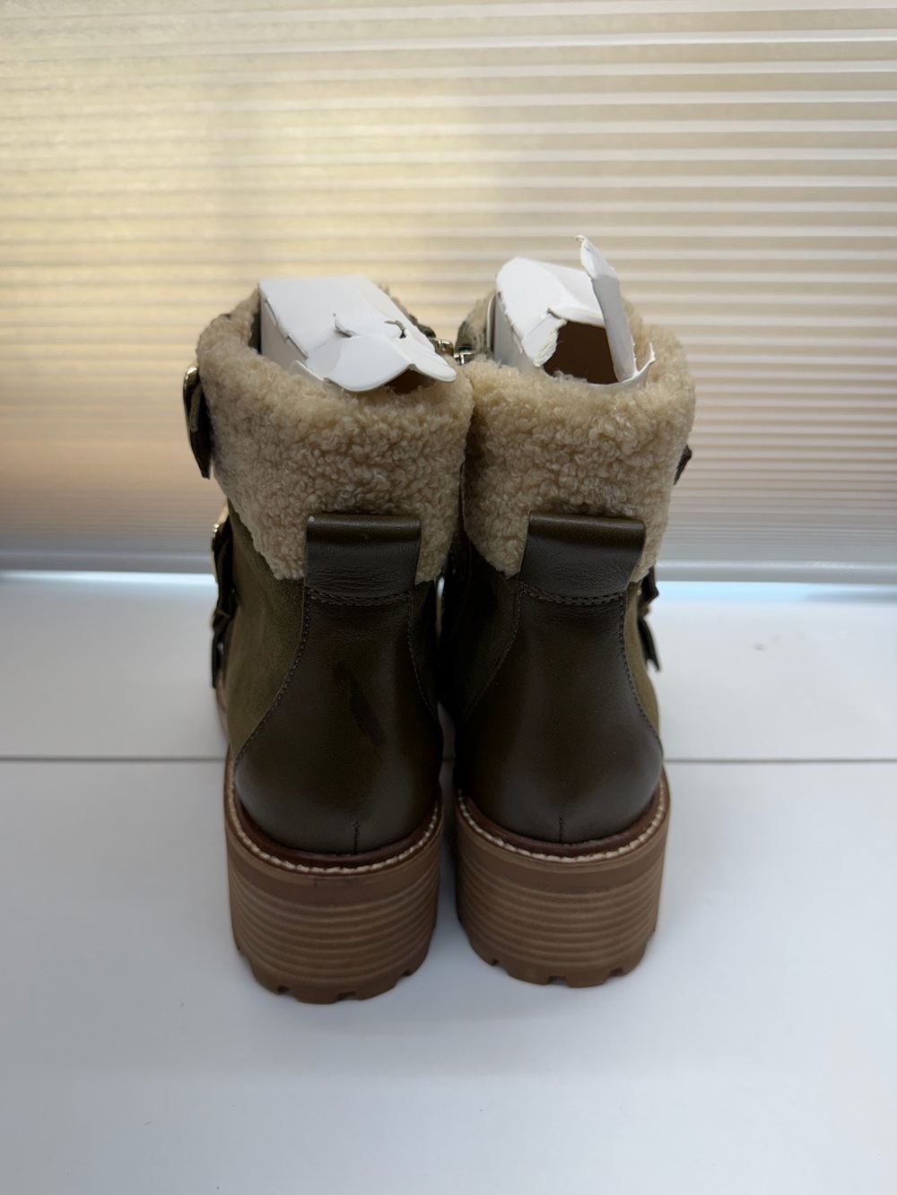 Vince Camuto Klerica Moto/Hiker Boots - Picture 3 of 6